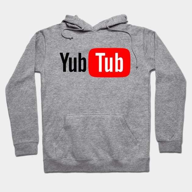 Yubtub Funny Bigtech Parody Gift For Vloggers Hoodie by BoggsNicolas